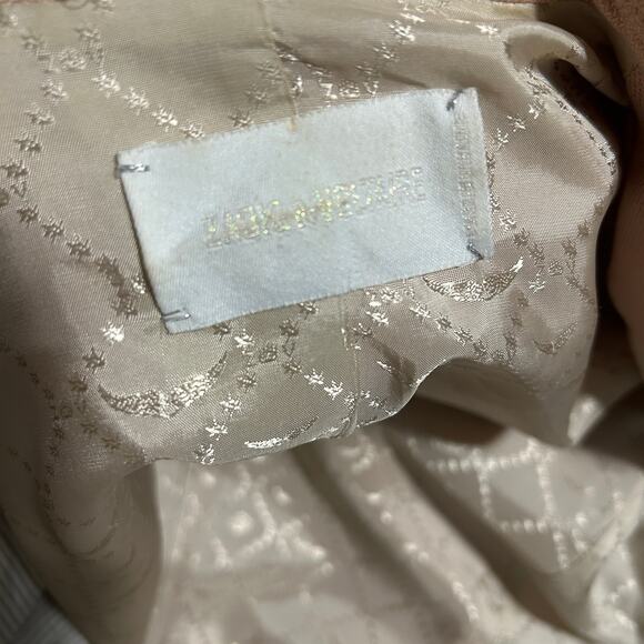 Zadig & Voltaire Vedy Spi Deluxe Blazer 36 Rose Pink Small Linen Cotton - Picture 12 of 14